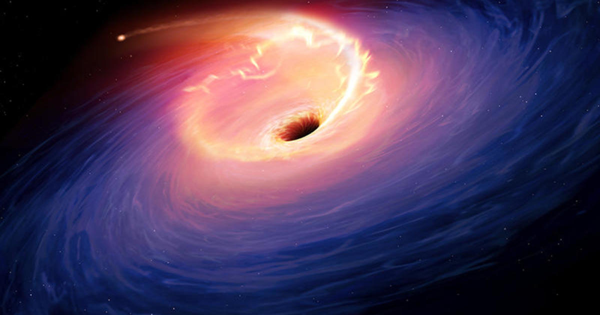 Astronomové objevili supermasivní černou díru „děsivé Barbie“, která trhá masivní hvězdu při „děsivé“ akci se špagetami