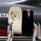 Trump arrives in Scotland to open golf course