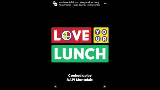 A graphic reading "Love Your Lunch." 