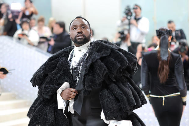 Brian Tyree Henry at the 2023 Met Gala Celebrating "Karl Lagerfeld: A Line Of Beauty" 