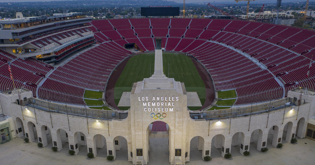 100 Years Ago Today The Completion Of The La Memorial Coliseum Cbs
