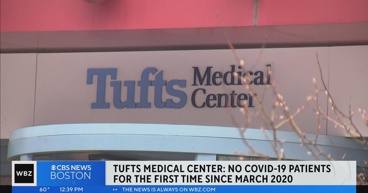 Tufts Medical Center has no COVID19 patients for first time since