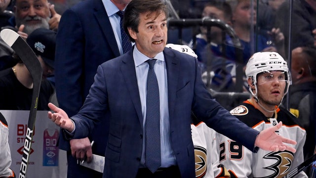Ducks Eakins Out Hockey 