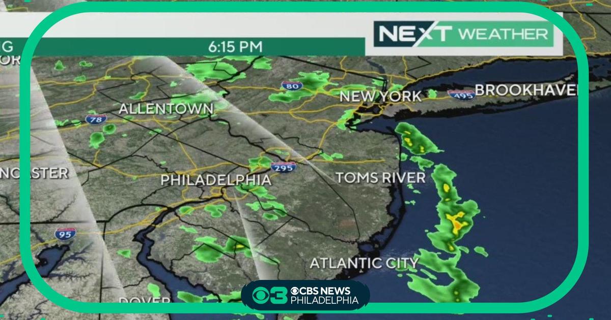 NEXT Weather: Keep the umbrella nearby - CBS Philadelphia