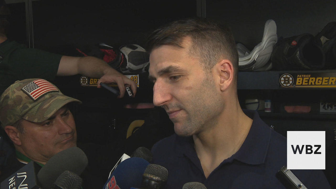 Patrice Bergeron Presents Yet Another Reason Why He Should Be President -  CBS Boston
