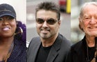 This combination of photos shows Missy Elliott, George Michael and Willie Nelson, who are among the 2023 inductees into the Rock & Roll Hall of Fame. 