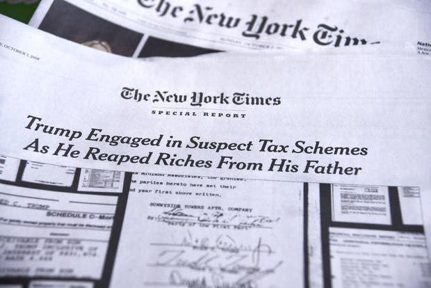 Donald Trump suspect tax schemes 