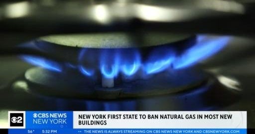 New York first state to ban natural gas in most new buildings