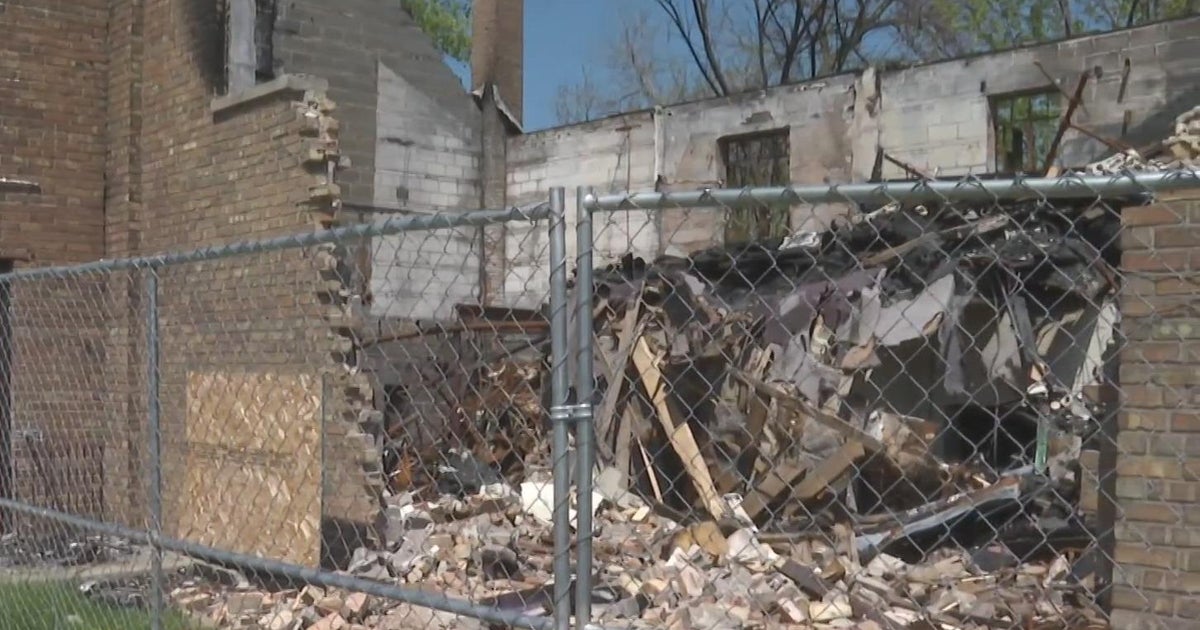 Maywood church fire answers from State Farm to rebuild CBS Chicago