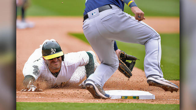 JJ Bleday homers in Athletics' loss to Mariners