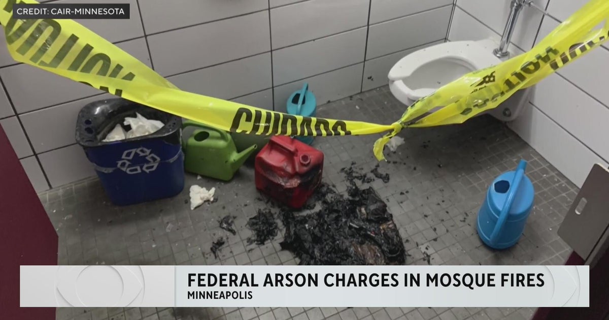 Plymouth man facing federal arson charges in mosque fires - CBS Minnesota