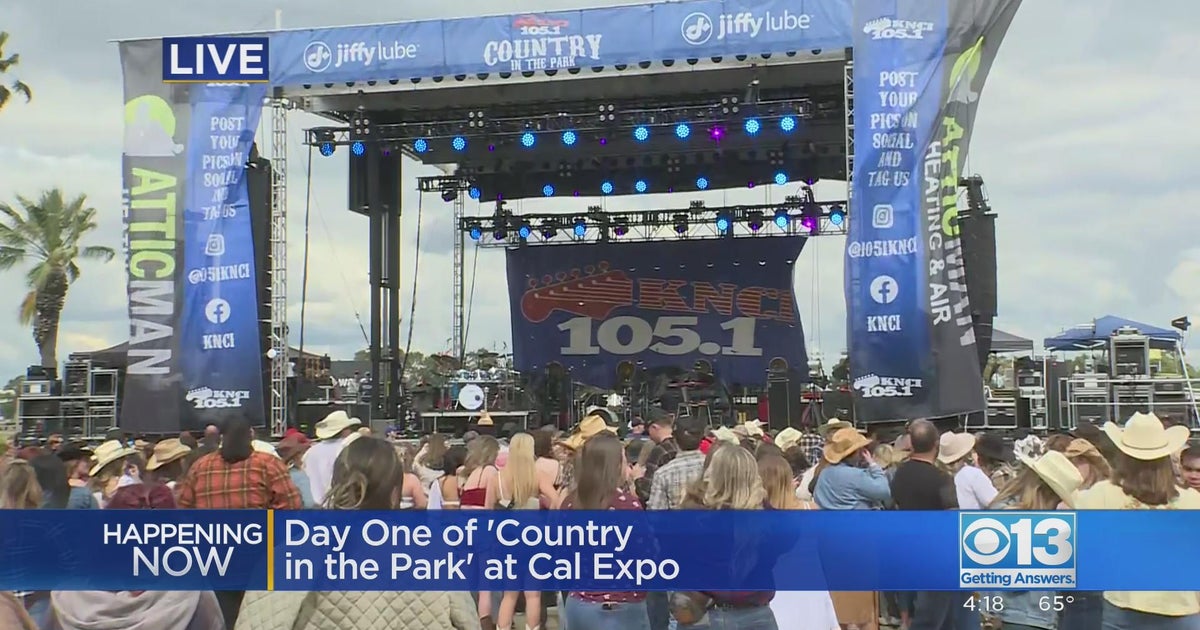 Day 1 of "Country in the Park" at Cal Expo CBS Sacramento