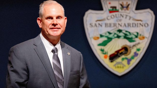 New San Bernardino County Sheriff Shannon Dicus 