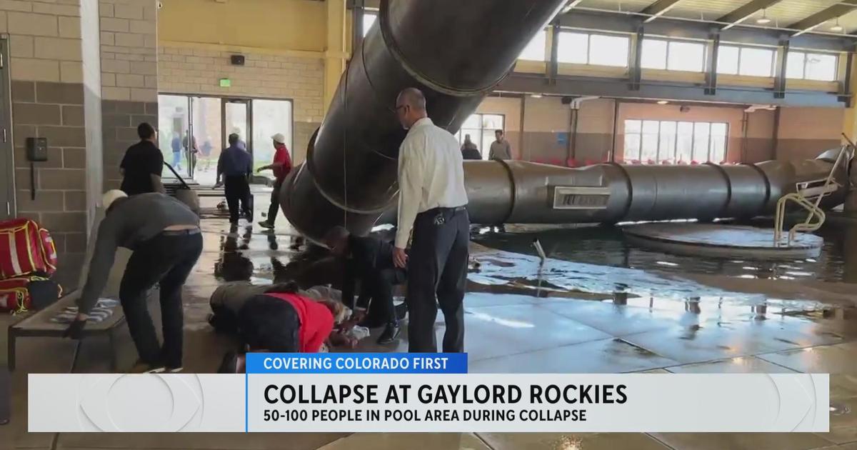 6 injured, 2 seriously, after duct collapse at Gaylord Rockies CBS