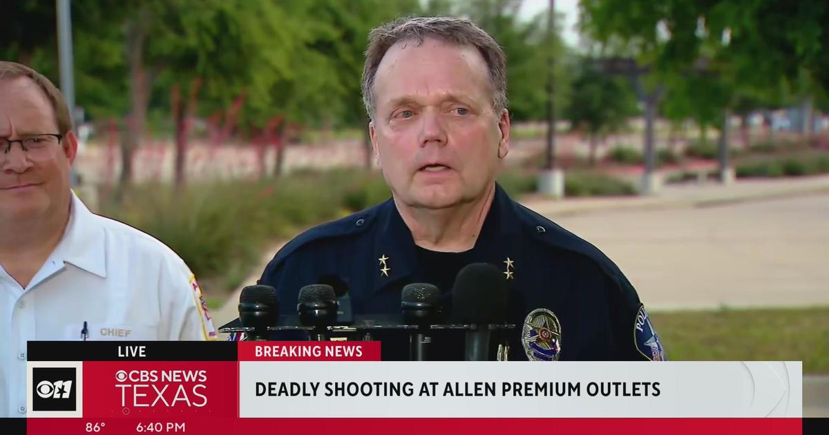 Allen Police Chief Gives Updates On Shooting At Allen Premium Outlets 