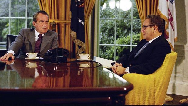 Richard Nixon and Henry Kissinger