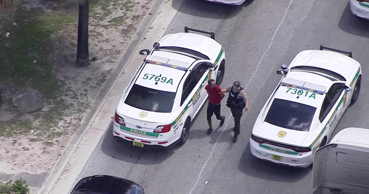 Arrest ends gradual velocity pursuit that wound by way of Miami-Dade