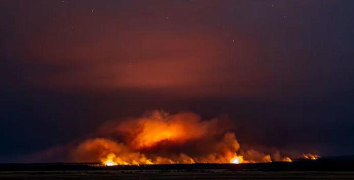 Canada wildfires force evacuation of 30,000 in scorched Alberta - CBS News
