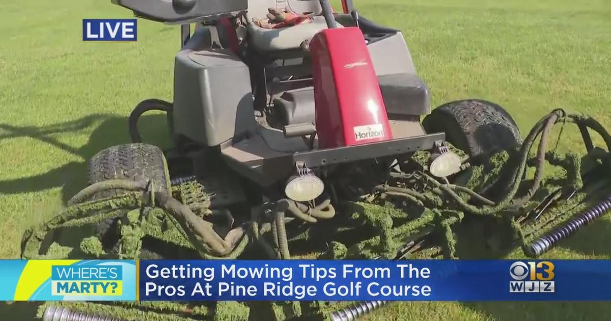Where's Marty? Learning how to mow the perfect lawn at Pine Ridge Golf