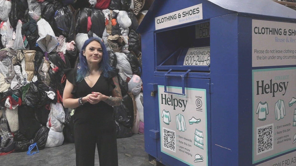 Have unwanted clothes that can't go in the trash? Look for these blue ...
