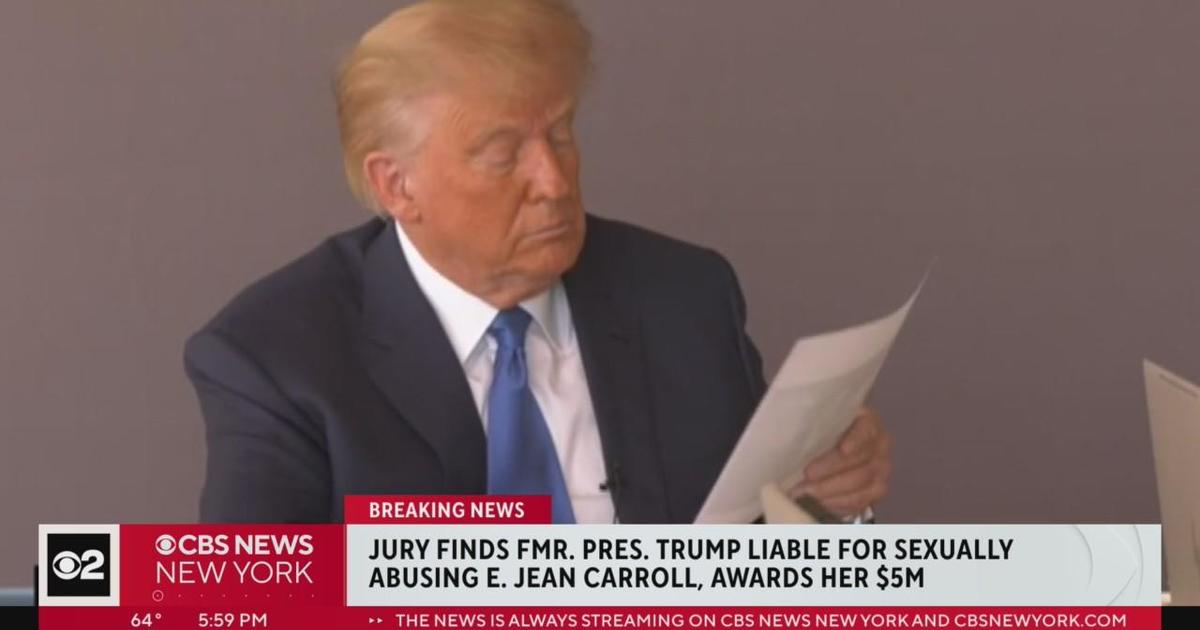 Trump Found Liable For Sexual Abuse, Defamation - CBS New York