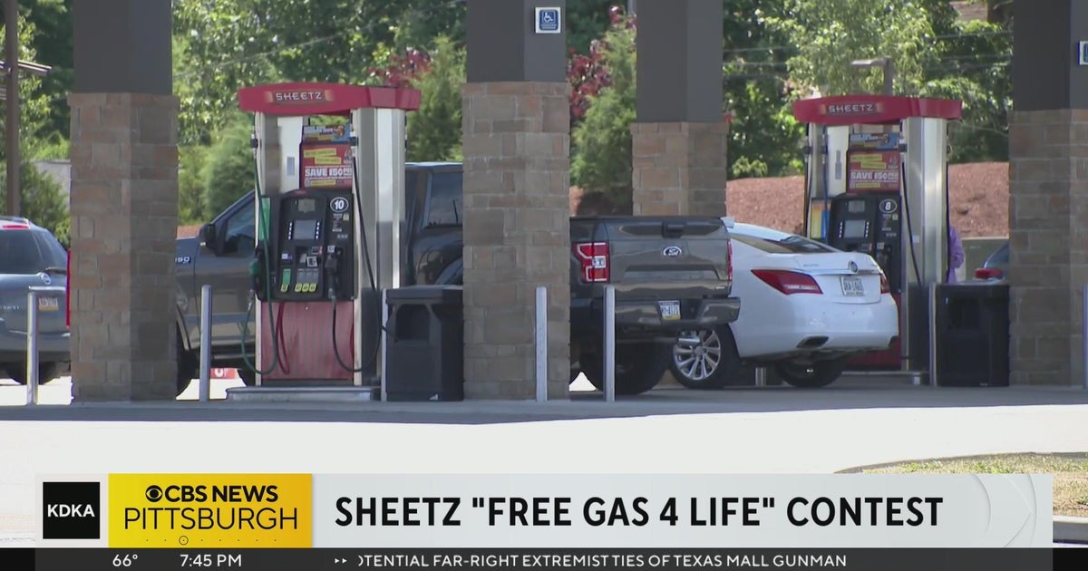 Sheetz hosting Free Gas 4 Life contest CBS Pittsburgh