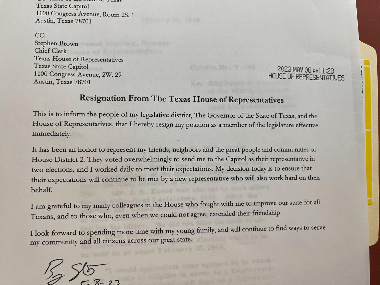 Texas House unanimously votes to expel resigned State Rep. Bryan Slaton ...