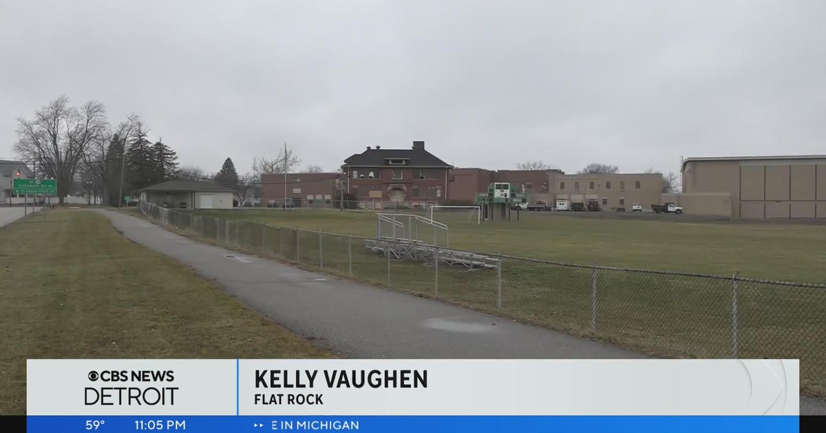 Historic Reading building demolition to move forward after Flat Rock school board vote CBS Detroit