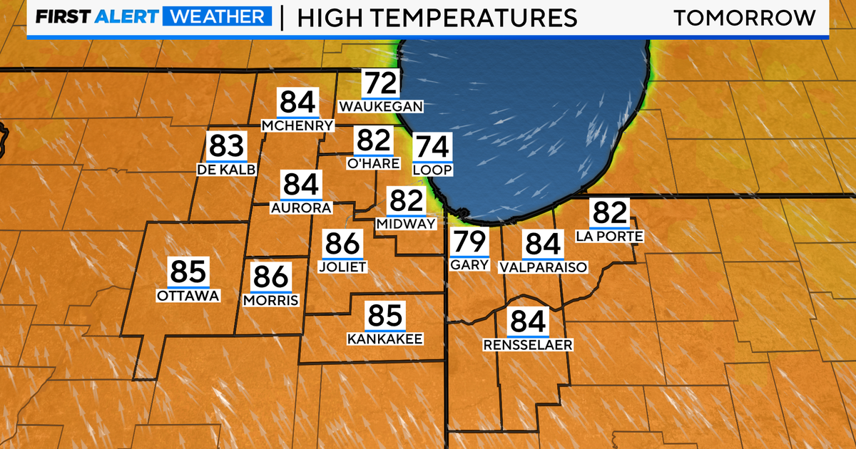 Chicago First Alert Weather: Expect an even warmer Thursday - CBS Chicago
