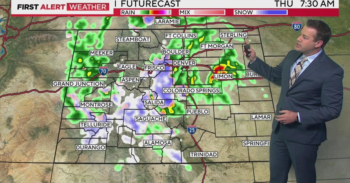 Severe thunderstorms return Wednesday afternoon - CBS Colorado