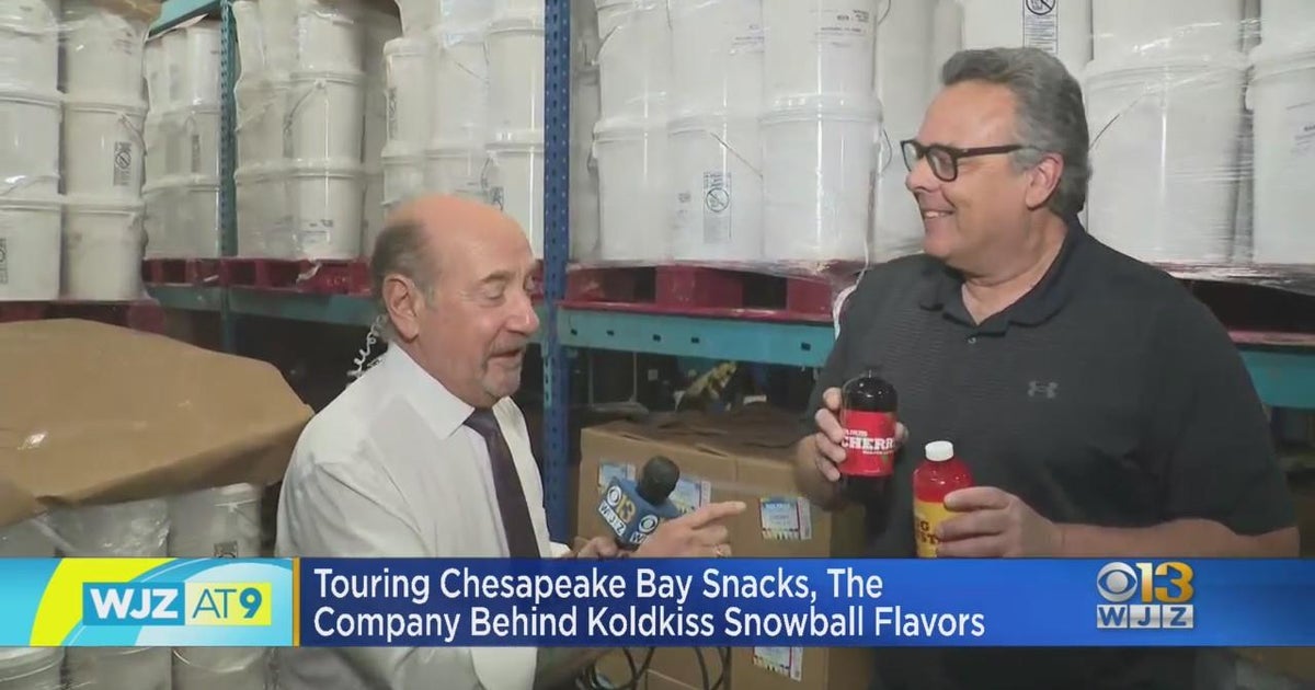 Where's Marty? Checking out delicious snowball flavors at Chesapeake