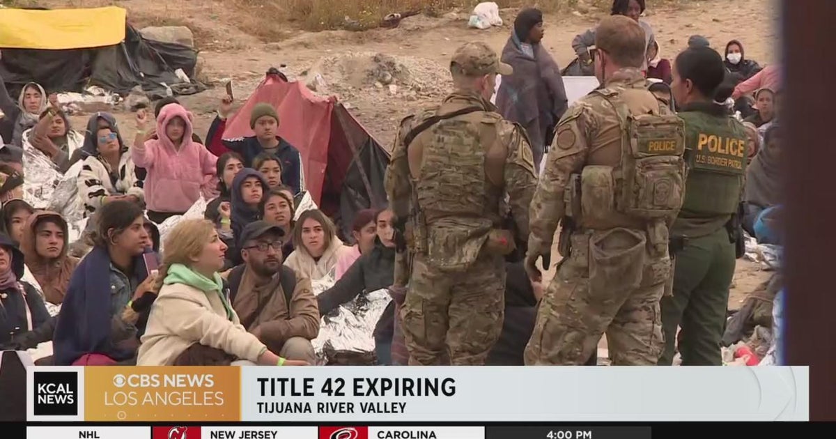 Title 42 expiring creates an surge of asylum seekers at the U.S ...
