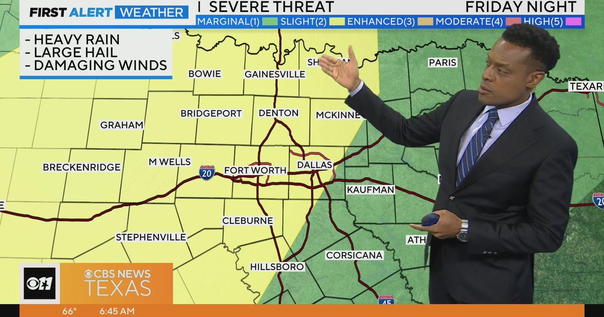 Warm and muggy Thursday for North Texas, with storms arriving Friday ...