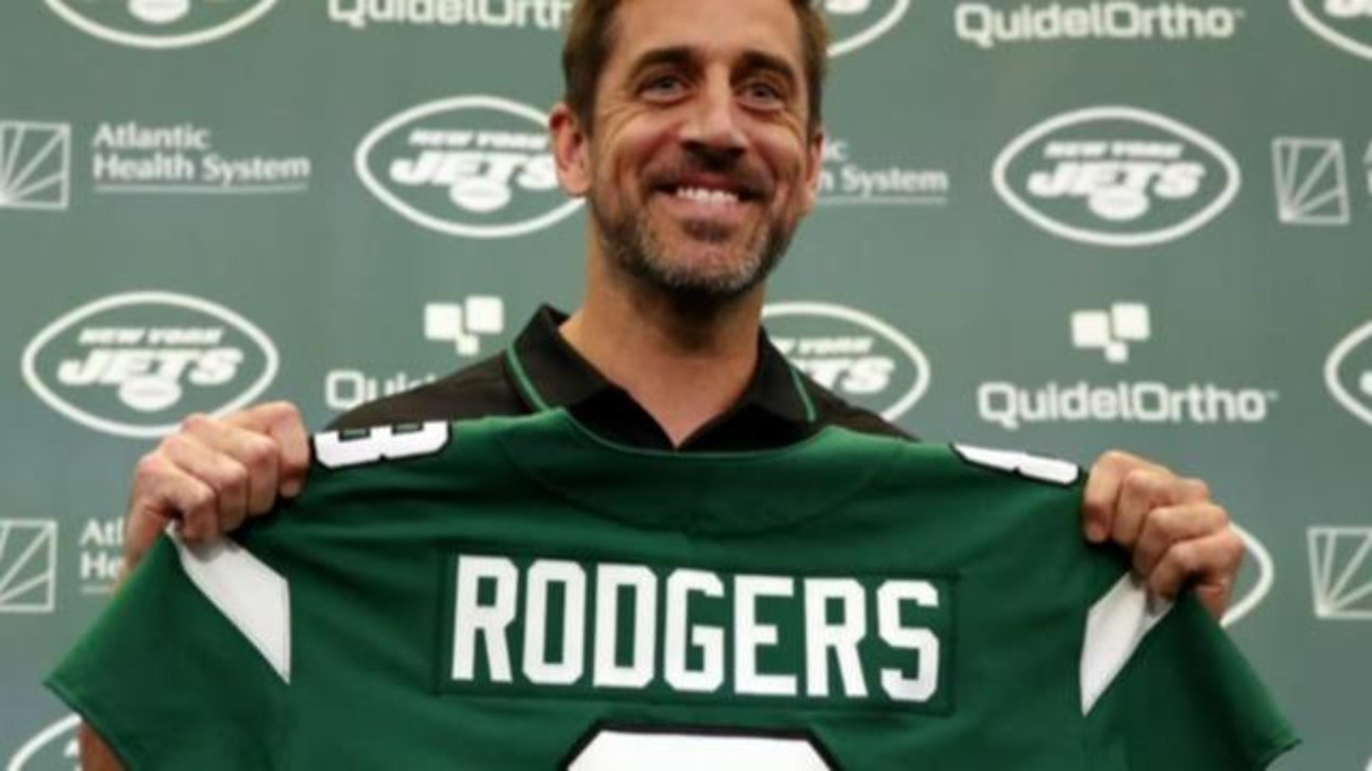 Video: Jets Reveal Legacy White Uniforms Entering Aaron Rodgers