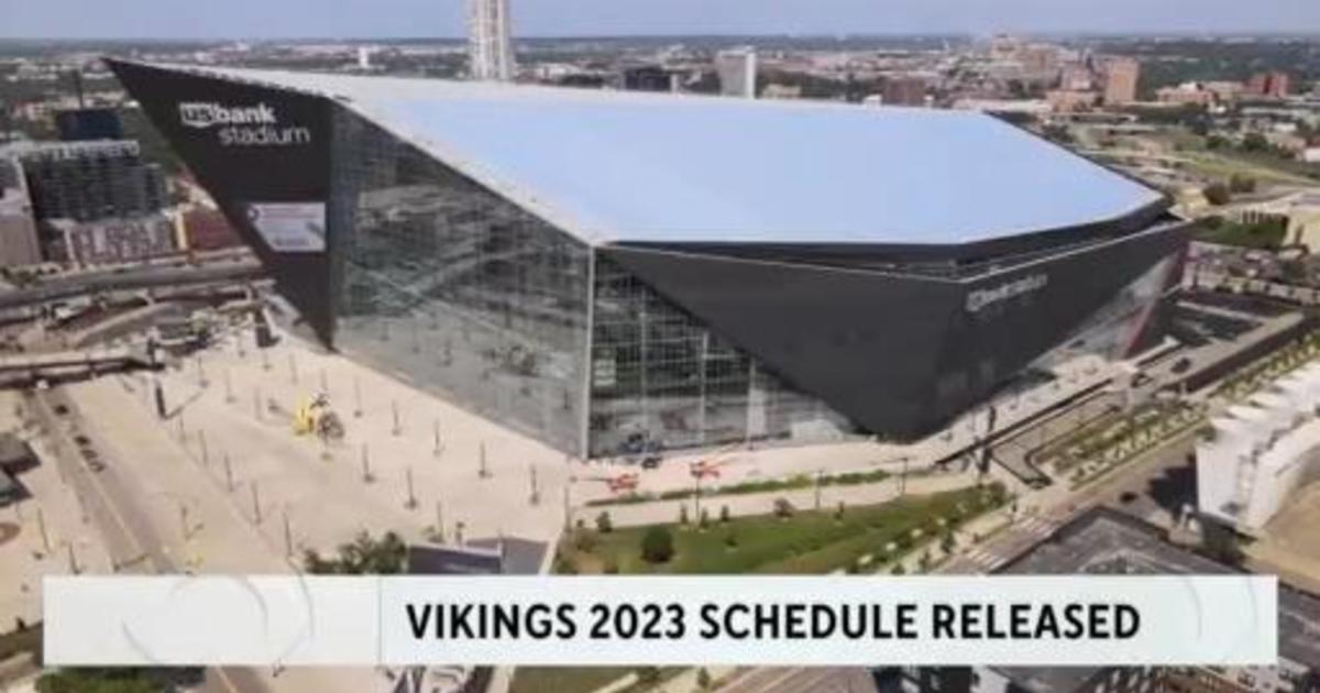 Minnesota Vikings' complete 2023 schedule