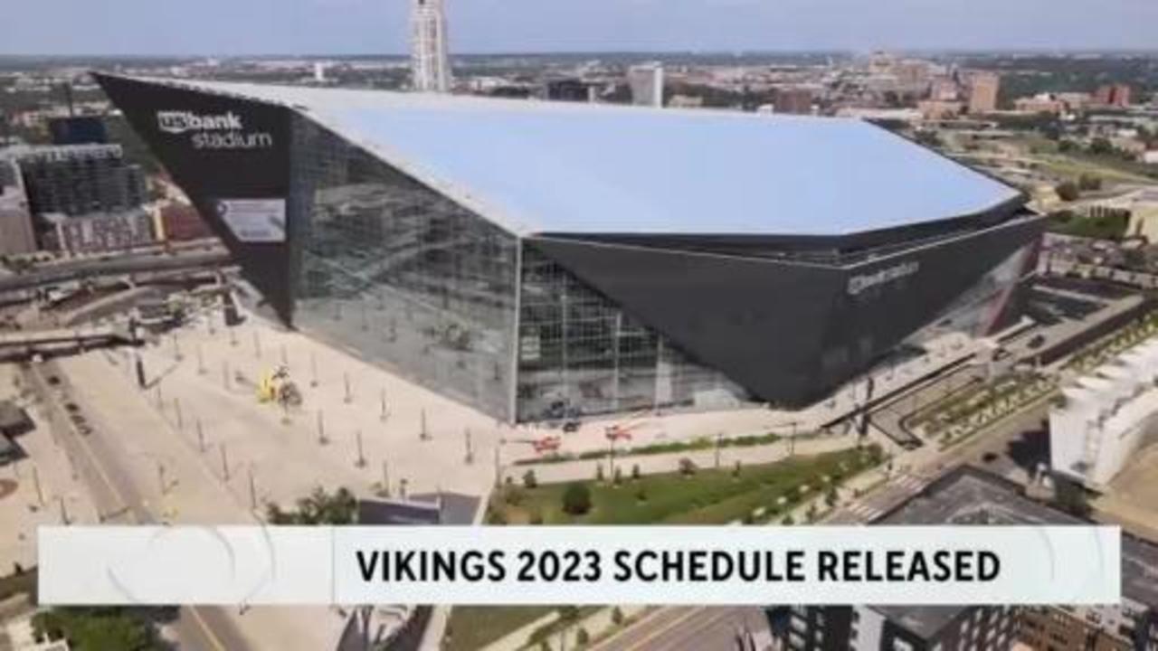 Minnesota Vikings 2023 Schedule Release 