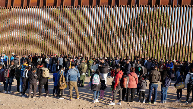 U.S. - Mexico Border migrants 