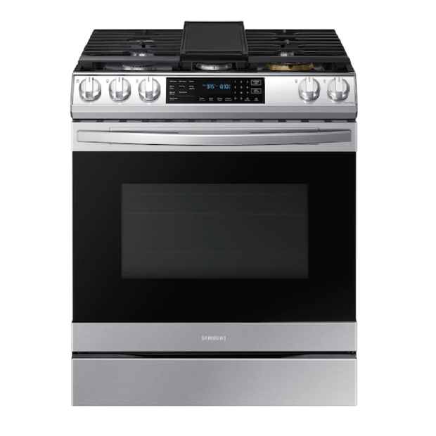 Samsung Smart Slide-in Gas Range with Air Fry 
