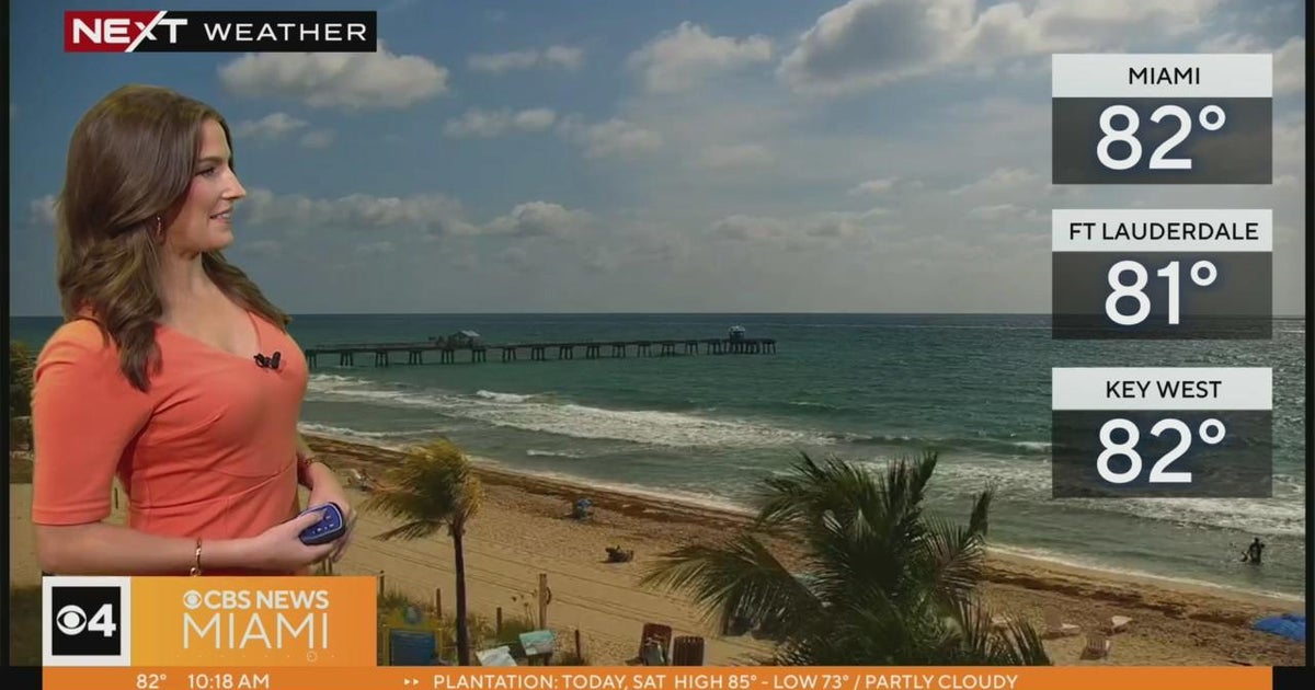 Weekend Forecast: Possible Showers - CBS Miami