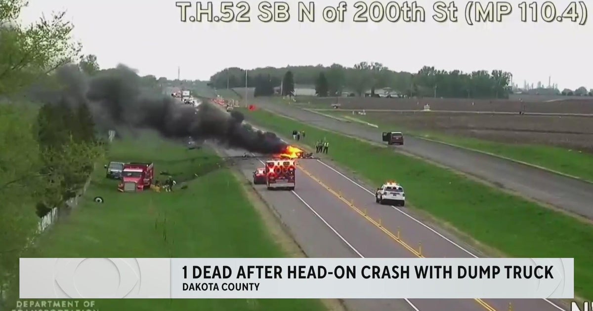 Fatal crash in Vermillion Township closes portion of Highway 52 - CBS Minnesota