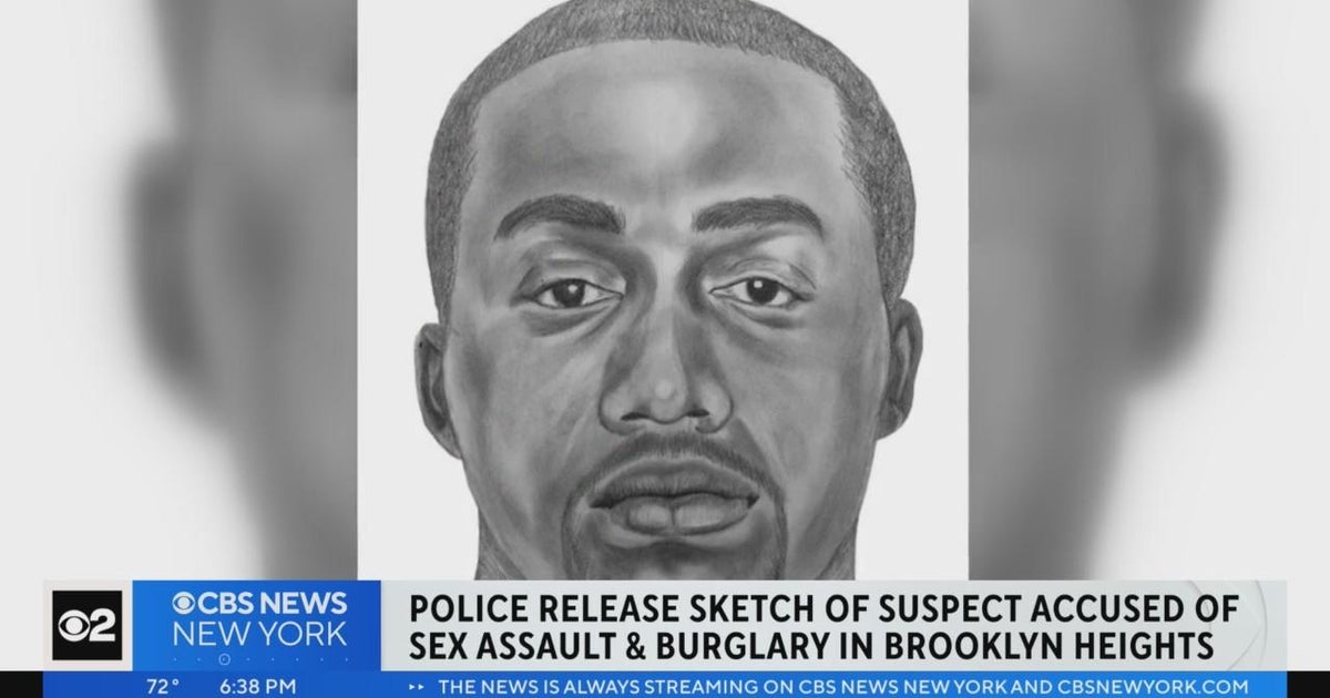 Police release sketch of suspect wanted in sex assault in Brooklyn Heights - CBS New York