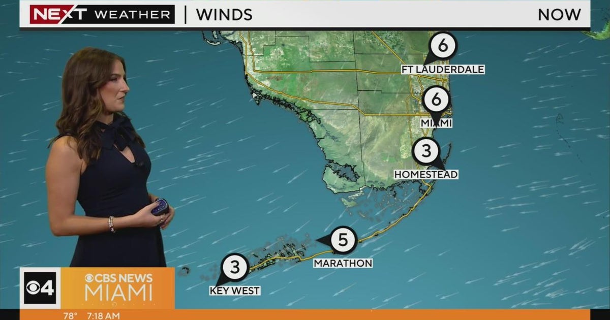 Weekend Forecast: Possible Showers - CBS Miami