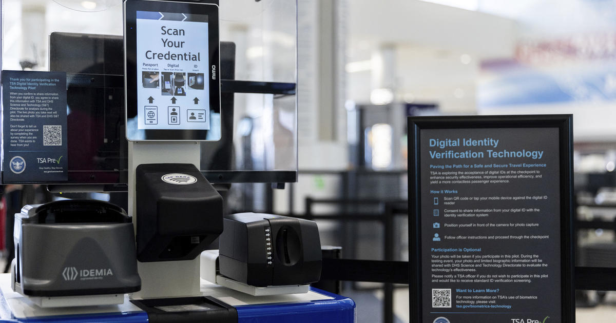 Are you who you say you are? TSA tests facial recognition technology to  boost airport security - CBS Baltimore