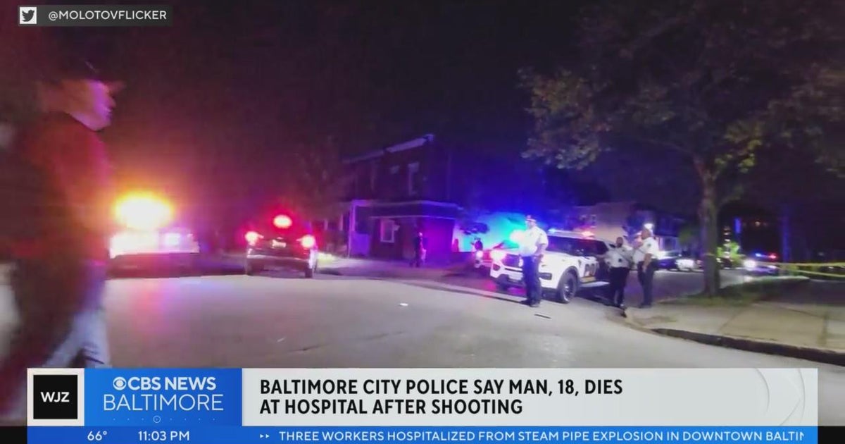18-year-old shot and killed in East Baltimore, police say - CBS Baltimore