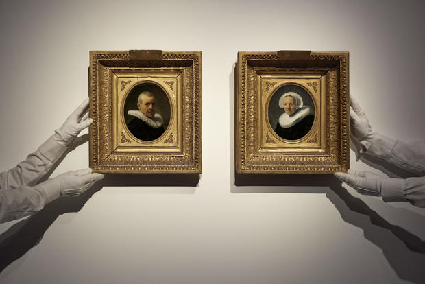2 Rembrandts have been hidden in a private collection for 200 years. Now they're headed to auction.
