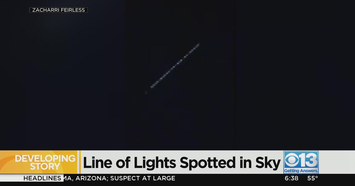 Strange lights spotted over the Sacramento region CBS Sacramento