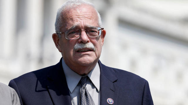 Rep. Gerry Connolly listens at a news conference outside of the U.S. Capitol Building on June 16, 2022, in Washington, D.C. 