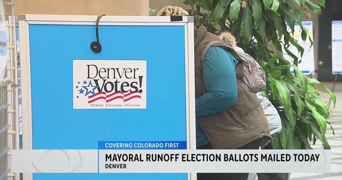 Ballots for Denver mayoral runoff elections sent out Monday CBS Colorado