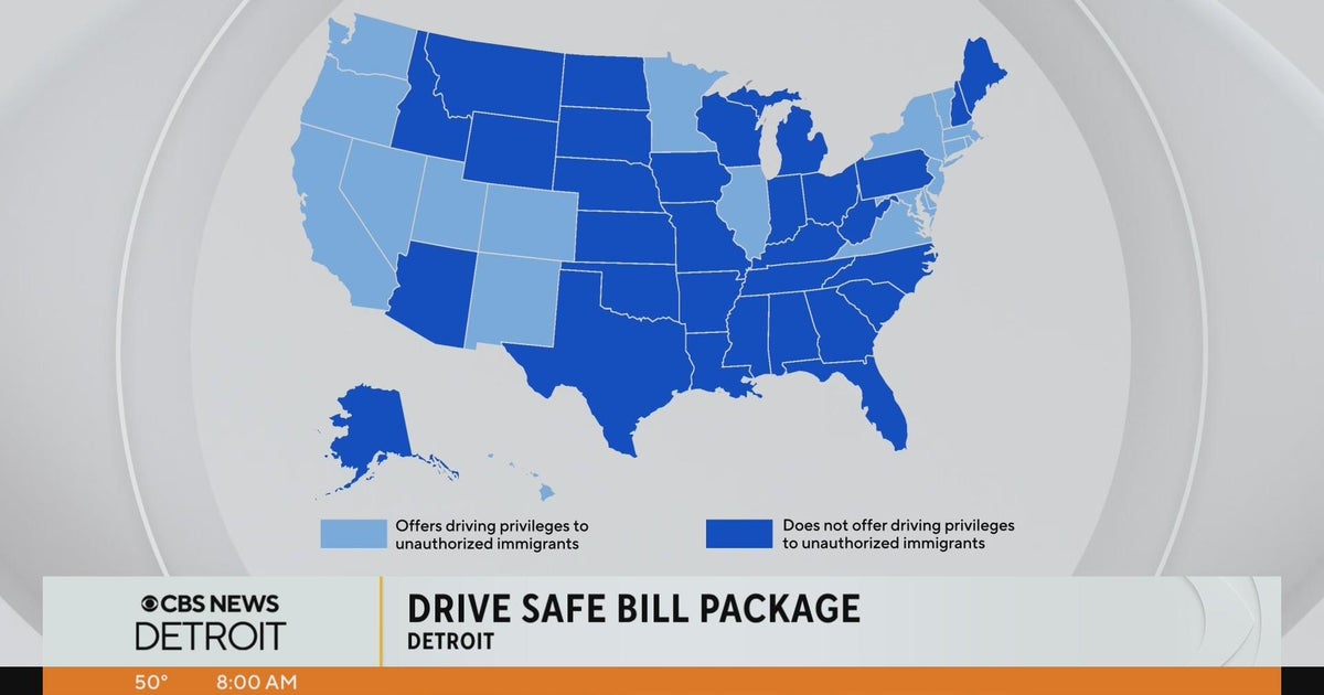 Michigan lawmakers pushing for driver's licenses for all - CBS Detroit