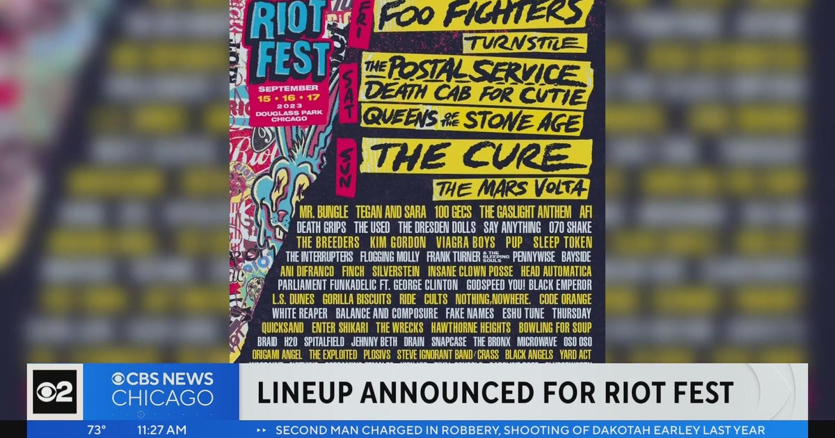 Riot Fest 2023: Foo Fighters, The Postal Service, The Cure among ...